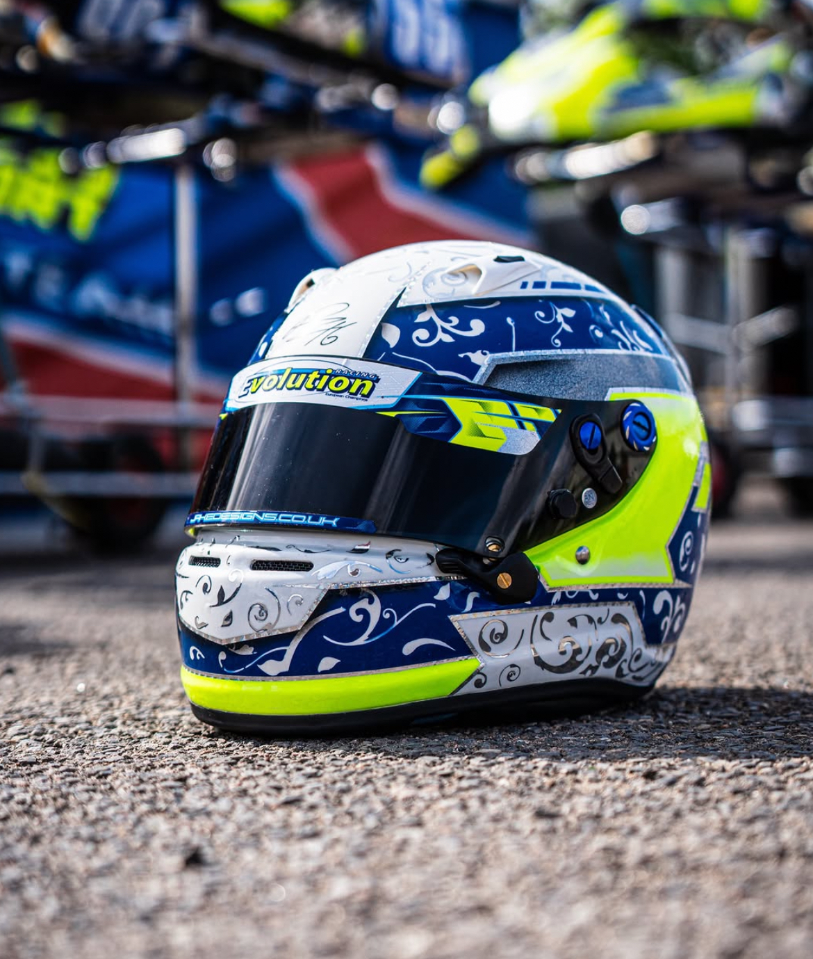 Driver helmet